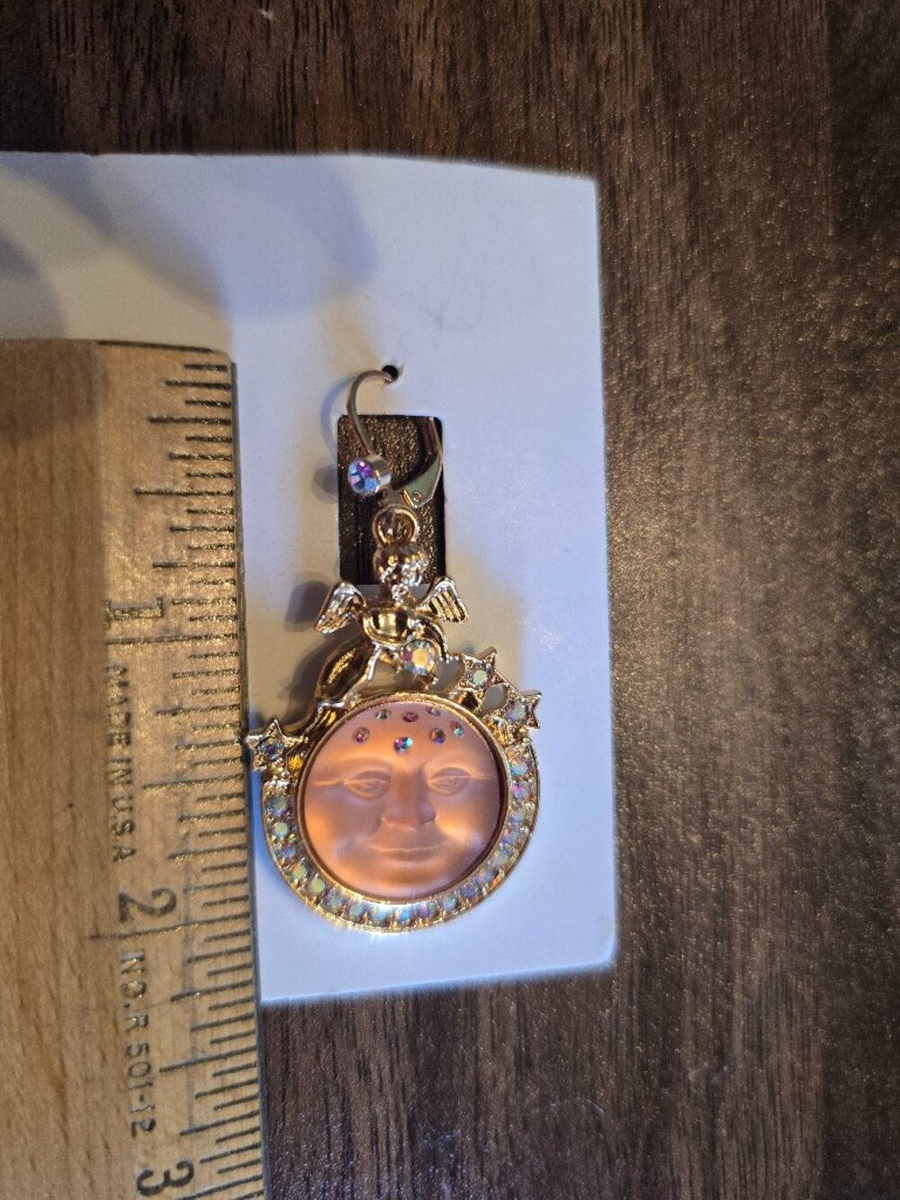Kirks Folly Full Moon Dangle Earrings